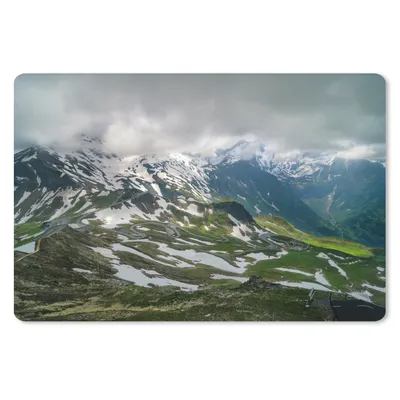 Produktbild von MuchoWow® Mauspad Mousepad Panoramablick von der Großglockner Hochalpenstraße in Österreich 27x18 cm - Mousepads - Maus Mat - Pad - Mausunterlage - Büroartikel - Desk Matten