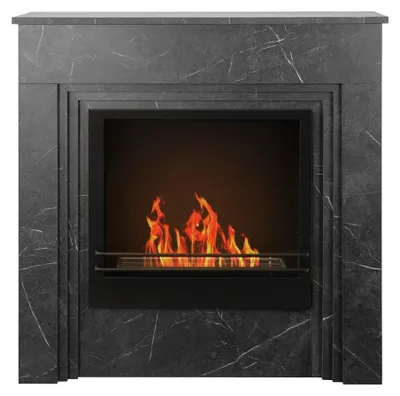 Produktbild von DIVINA FIRE DF95600, Freistehende Feuerstelle, -Ethanol, Schwarz, Drinnen, 4,5 - 5 h, 1,8 l