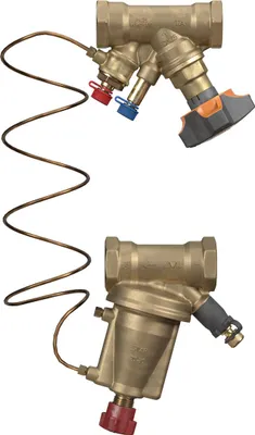 Image de Kit vanne d'équilibrage STAD PN16/régulateur de pression différentielle STAP DN 25, plage 10-60 kPa
