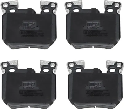 Image de MS 13046048492N-SET-MS Plaquettes de frein, plaquettes de frein pour essieu arrière de la BMW Série 1 Coupé (E82)