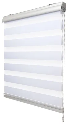 Produktbild von Sol Royal Doppelrollo SolDecor DK9, 100x220cm, Weiß – Klemmfix ohne Bohren