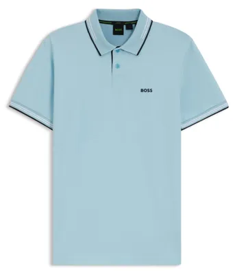 Produktbild von BOSS Paul Polo-Shirt aus Baumwolle Elasthan