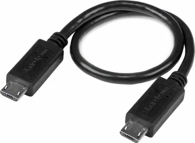 Immagine prodotto di StarTech.com Cavo USB OTG - Micro USB a Micro USB - M/M - 20cm