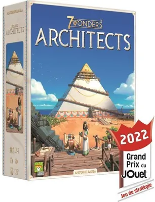 Produktbild von 7 Wonders Architects Brettspiel, Alter 8+, 2-7 Spieler, Gemischt, 25 Minuten Spieldauer, Eigenständiges Spiel im 7 Wonders Universum