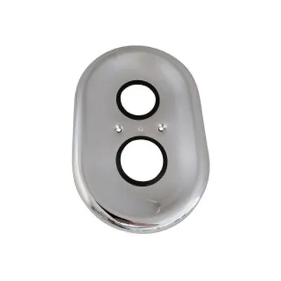 Productafbeelding van Grohe rozet, ovaal, voor thermostaat, chroom - 47188000