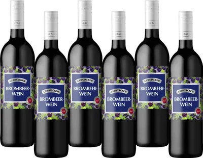 Produktbild von Gerstacker Brombeerwein (6 x 0,745 l)