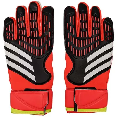 Produktbild von Handschuhe Adidas Predator GL Match "Black/Solar Red" für Uni