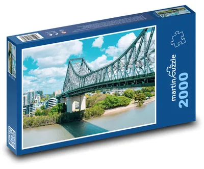 Obrázek produktu pro Puzzle 2000 Most přes řeku ve městě - martinpuzzle