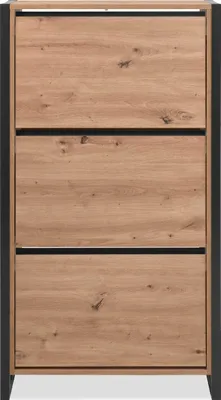 Produktbild von Schuhschrank mit 3 Klappen, B 70 cm – DENVER