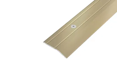 Obrázek produktu pro AP43 nájezdová lišta vrtaná ACARA, hliník elox champagne, 3,5 mm, 0,9 m