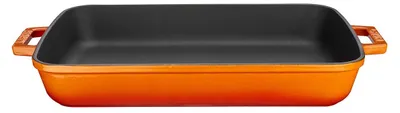 Produktbild von LAVA Gusseisen Bräter rechteckig emailliert 26 x 40 cm, 4,86 Liter