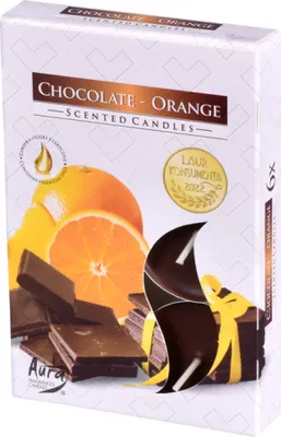 Immagine prodotto di Bispol, scaldini profumati al cioccolato e all'arancia, 6 pezzi