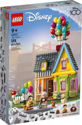 Produktbild von LEGO | Disney and Pixar Carls Haus aus „Oben“, baubares Spielzeug mit Luftballons, Carl, Russell und Dug-Figuren, ikonische Geschenkidee für Mädchen und Jungen 43217