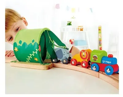 Obrázek produktu pro Sada vlaků Hape Jungle