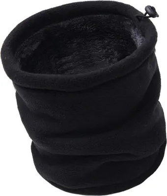 Produktbild von Halswärmer Fleece Nackenwärmer Winddicht Schal Damen Herren Winter Halstuch für Motorrad Fahrrad Ski Schlauchschal