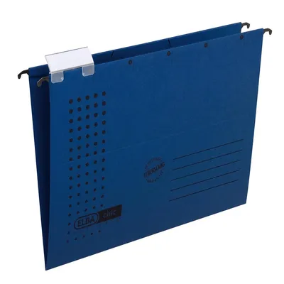 Produktbild von ELBA Hängemappe chic ULTIMATE 100560169 DIN A4 d.bl 5 St./Pack.