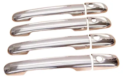 Für VW LT 28-46 II ab 1996-2006 4x Edelstahl Türgriff Blenden Abdeckung in der Farbe von Recambo e.K.