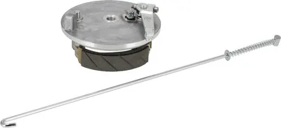 Produktbild von Bremsschild hinten komplett, Sport mit Bremsstange - für Simson S50