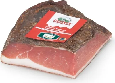 Obrázok produktu pre Južnotirolský špek CHZO, 1/4 balenia, cca 1 kg – Kofler Delikatessen