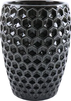 Obrázek produktu pro Provencelia VERSAILLES velký keramický květináč, Šedá, Ø38 x V54 cm