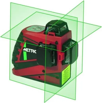 Image de Laser Auto-nivelant 3D Vert - Portée 40 m, Précision ±2 mm / 10 m - JUNIOR - METRICA - 61415M
