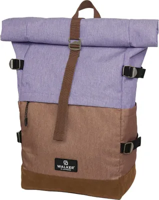 Produktbild von walker® 42156-323 Schulrucksack Roll up two - Lavender/Biscuit