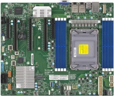 Produktbild von Supermicro X12SPi-TF - Motherboard - ATX - LGA4189-Sockel