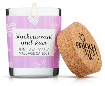 Produktbild von Magnetifico Massagekerze mit Aphrodisiakum „Schwarze Johannisbeere“ 70 ml