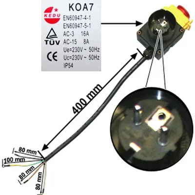 Produktbild von ATIKA Ersatzteil | Ein-/Aus Schalter (230V) für Holzspalter ASP 6 N / ASP 6.5 N