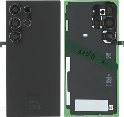 Produktbild von Original Samsung Galaxy S24 Ultra S928B Akkudeckel Backcover Batterie Deckel Titanium Schwarz