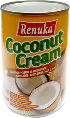 Produktbild von Renuka Kokoscreme hervorragend zum Verfeinern von Gerichten 400ml
