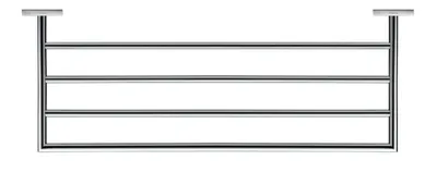 Produktbild von Duravit Karree Handtuchablage Chrom 240x668x35 mm , 0099621000