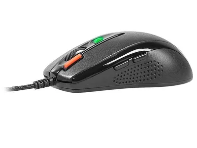 Zdjęcie produktu dla A4Tech X-7120, Oburęczny, USB Typu-A, 2000 DPI, 3 ms, Czarny