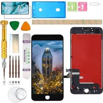 Zdjęcie produktu dla Wyświetlacz LCD iphone 8 plus A1897 A1864 A1898 A1899 czarny