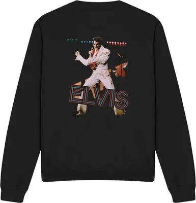 Produktbild von Elvis Presley - "Hit The Lights" Sweatshirt für Herren/Damen Uni TV32366 (L) (Schwarz)