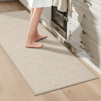 Produktbild von Küchenmatte, waschbar, 65x240 cm, rutschfest, für Küche und Wohnzimmer