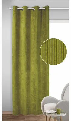 Produktbild von Ösenschal „Brit“ - Größe (HxB): 280x135cm Farbe: Grün