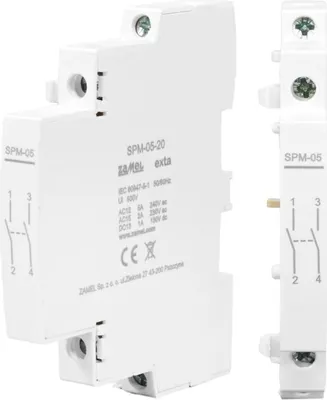 Productafbeelding van Contactgegevens voor de EXTA STM 5A 2NO ZAMEL SPM-05-20 beveiligingsschakelaar