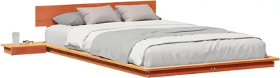 Produktbild von Bettgestell Braun 140 x 190 cm Holz