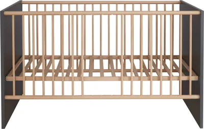 Produktbild von MatsBaby Kinderbett 1 Offenes Fach grau.