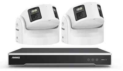 Productafbeelding van Beveiligingssysteem 8-Kanaals NVR met 2 IP Camera’s 8MP 4K Resolutie en IP67 Waterdicht