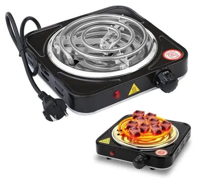 Obrázok produktu pre Elektrický podpalovač drevného uhlia, 1000 W, rýchly ohrev na grilovanie a fajky