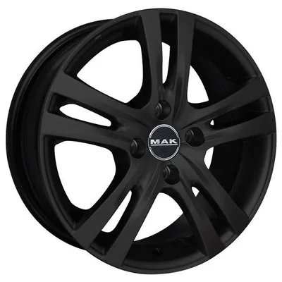 Produktbild von 17 Zoll Alufelge MAK zenith 17"x7" 4x108 PCD ET25 65.1mm Felge Schwarz