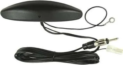 Produktbild von A100 - Autoradio Autoantenne Aktiv Scheibenantenne FM UKW DIN 230cm Kabel kompatibel VW Opel Ford