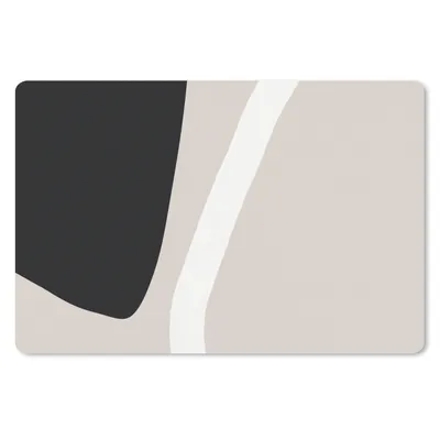 Produktbild von MuchoWow® Schreibtischunterlage Pastell - Minimalismus - Formen 60x40 cm - XXL Mauspad - Großes Mauspad