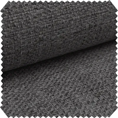 Produktbild von novely® MUDAU - Grob Gewebter Polsterstoff - Melierter Möbelstoff mit Flachgewebe - Pflegeleichte Meterware 1lfm - Farbe: DH-95 Stahlgrau