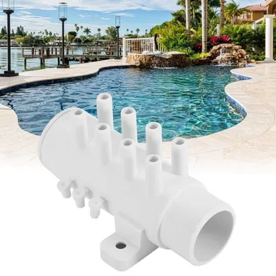 Image de Distributeur sanitaire 8 prises pour jacuzzi, bain à remous, baignoire, piscine, spa. Accessoire