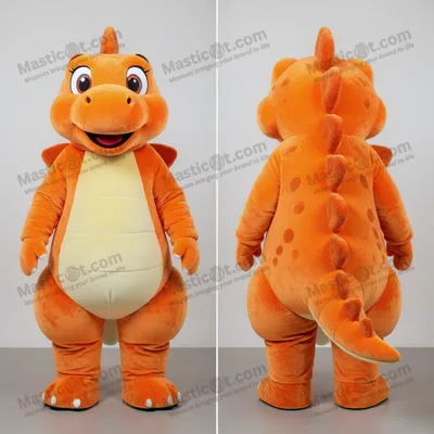 Immagine prodotto di Costume MASTICOT da dinosauro Stegosauro Arancio Rustico