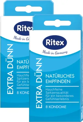 Produktbild von 24x Ritex Extra Dünn Kondome Natürliches Empfinden - Standardgröße