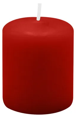 Produktbild von Stumpenkerzen 60 x  Ø 50 mm, Weihnachtsrot Erdbeere, 16 Stück